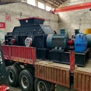 2PG1208大型對輥制砂機設備發貨圖片